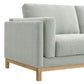 Roscoe 63 inch Fabric Loveseat by Modway