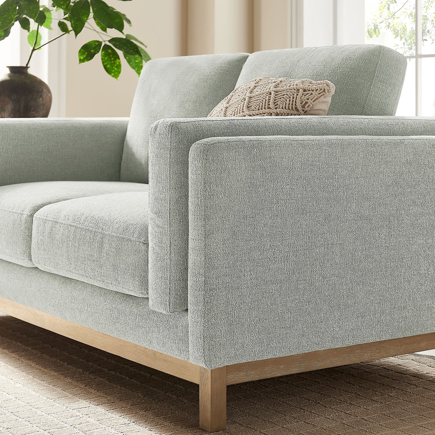 Roscoe 63 inch Fabric Loveseat by Modway