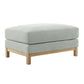 Roscoe Fabric Ottoman by Modway