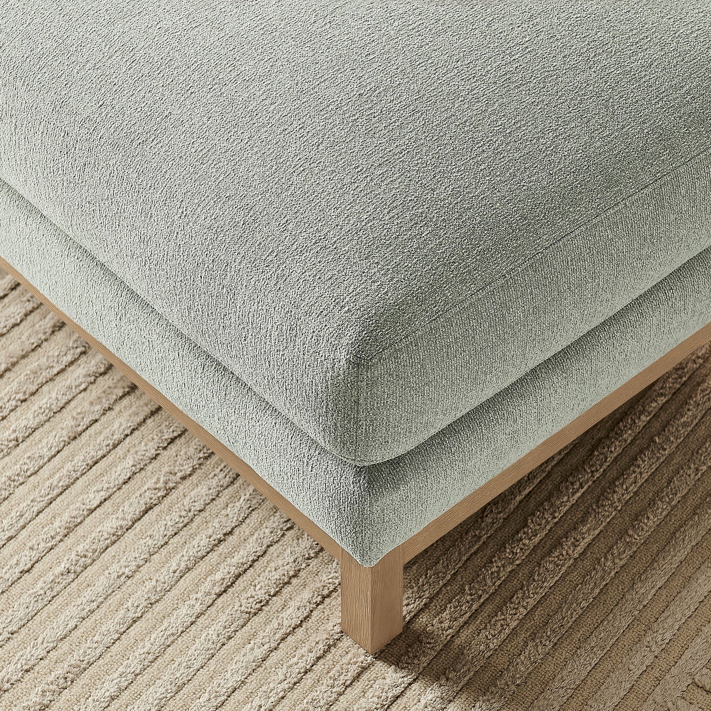 Roscoe Fabric Ottoman by Modway