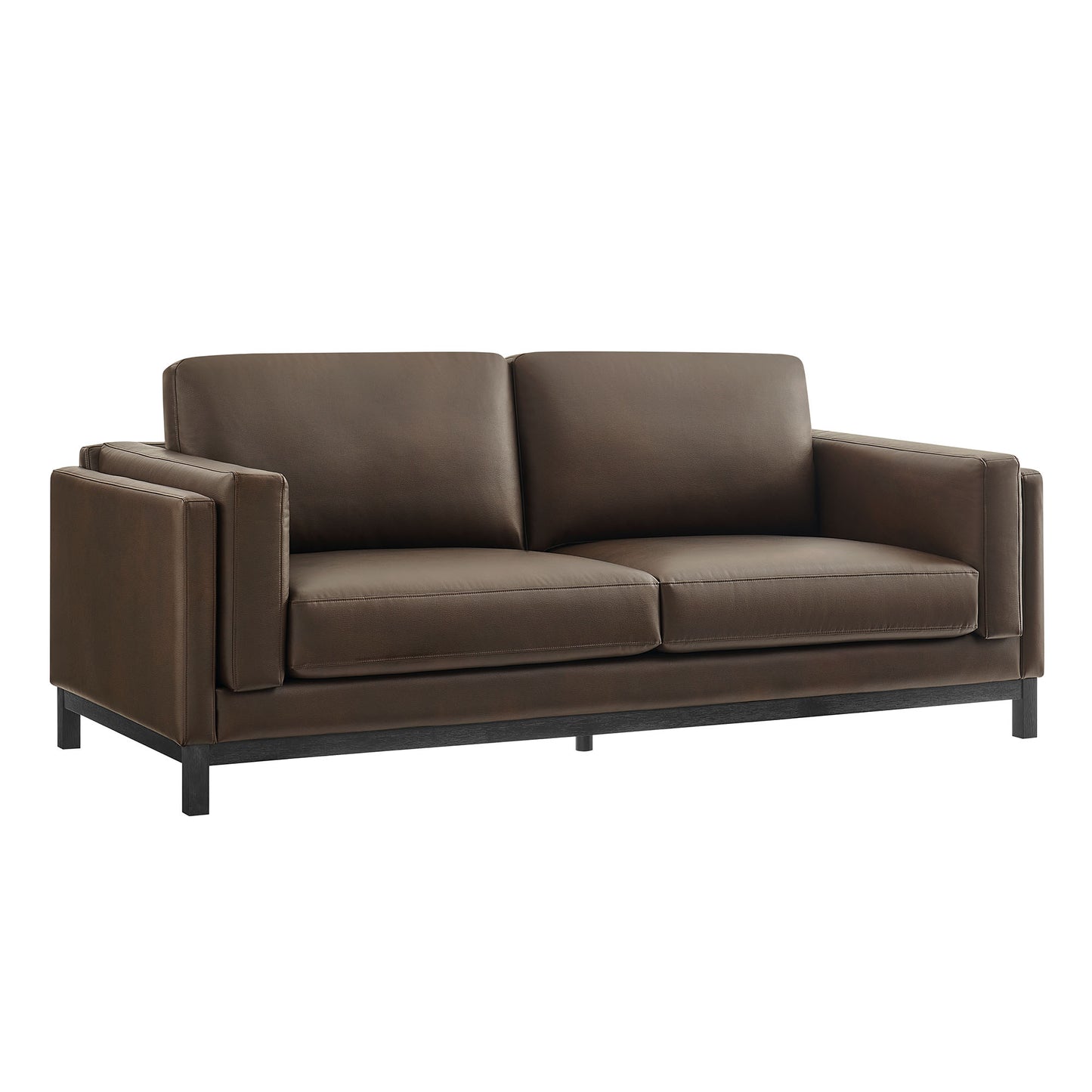 Roscoe 81 inch Vegan Leather Sofa by Modway