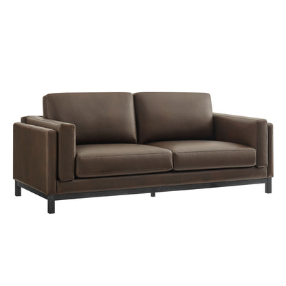 Roscoe 81 inch Vegan Leather Sofa by Modway