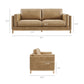Roscoe 81 inch Vegan Leather Sofa by Modway