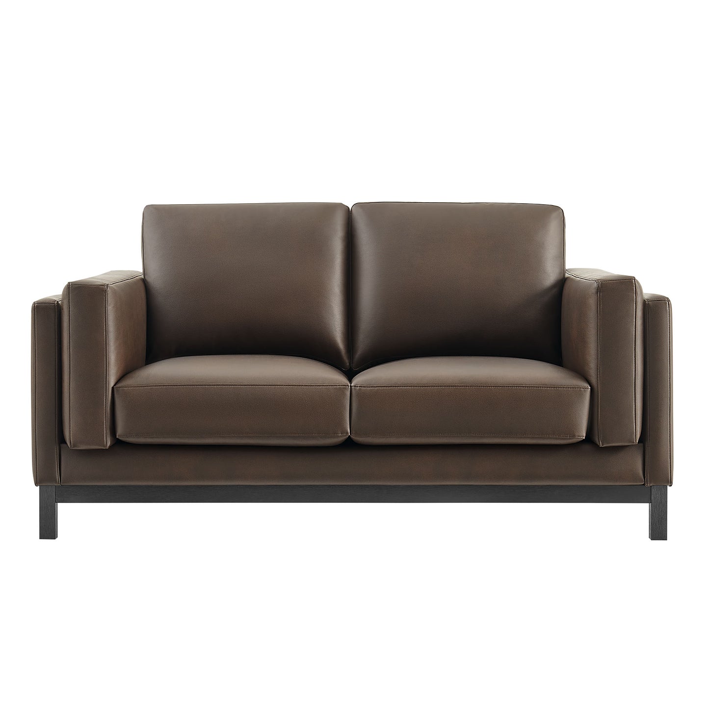 Roscoe 63 inch Vegan Leather Loveseat by Modway