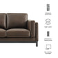 Roscoe 63 inch Vegan Leather Loveseat by Modway