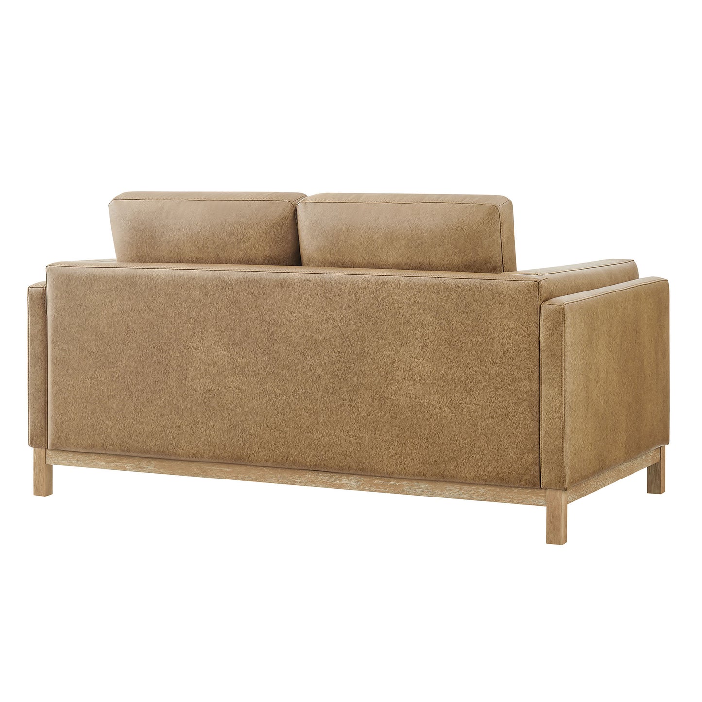 Roscoe 63 inch Vegan Leather Loveseat by Modway