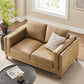 Roscoe 63 inch Vegan Leather Loveseat by Modway