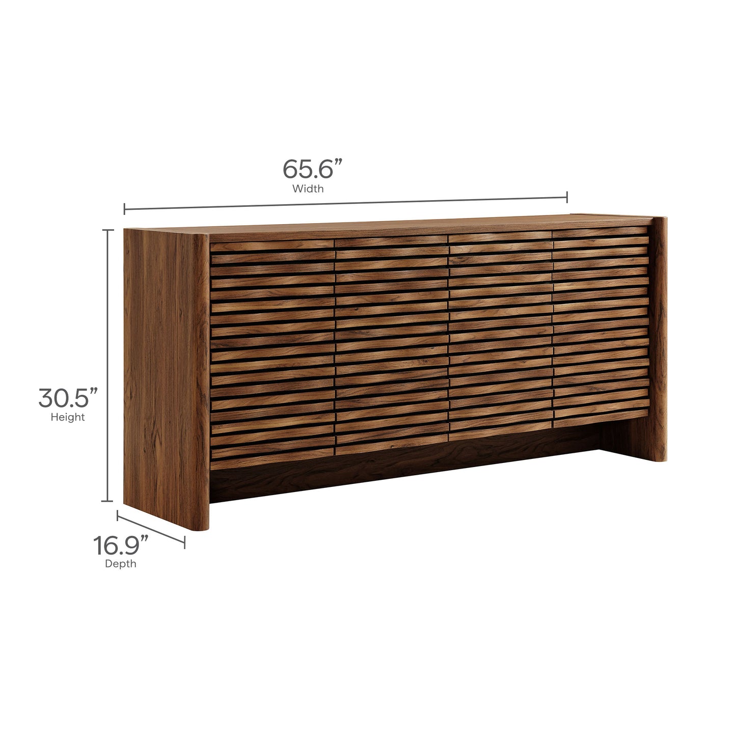 Emric Wave 66" 4-Door Sideboard by Modway | Sideboards | Modishstore - 10