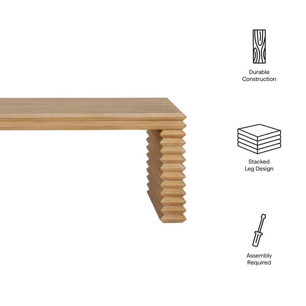 Canto Rectangular Stacked Design Coffee Table by Modway | Accent Tables | Modishstore - 7