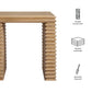 Canto Square 24" Stacked Design End Table by Modway | Accent Tables | Modishstore - 7