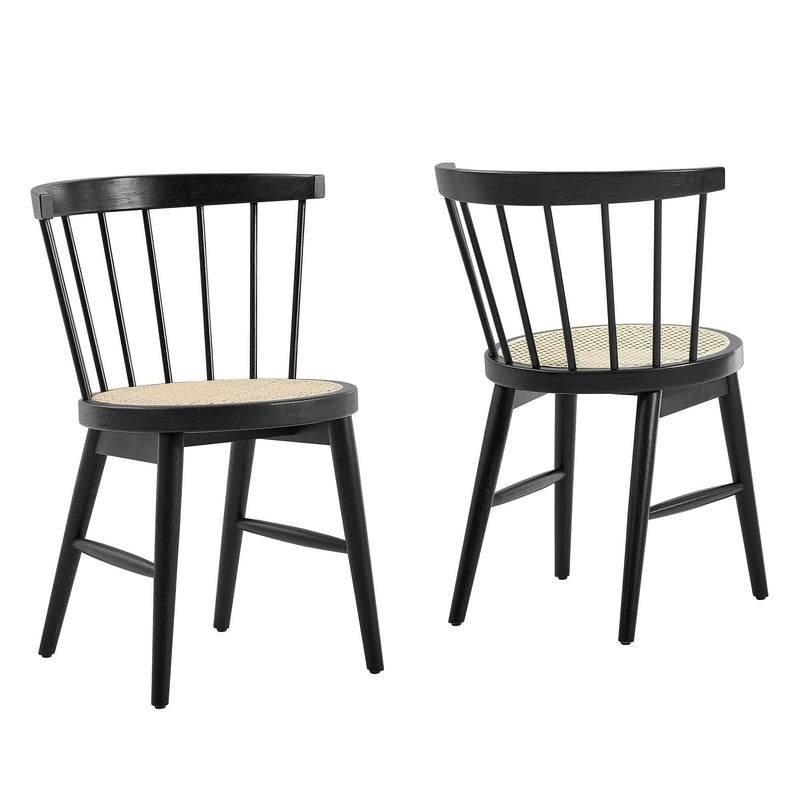 Lykke Curved Spindle Back Dining Chairs Set of 2 by Modway | Dining Chairs | Modishstore - 2