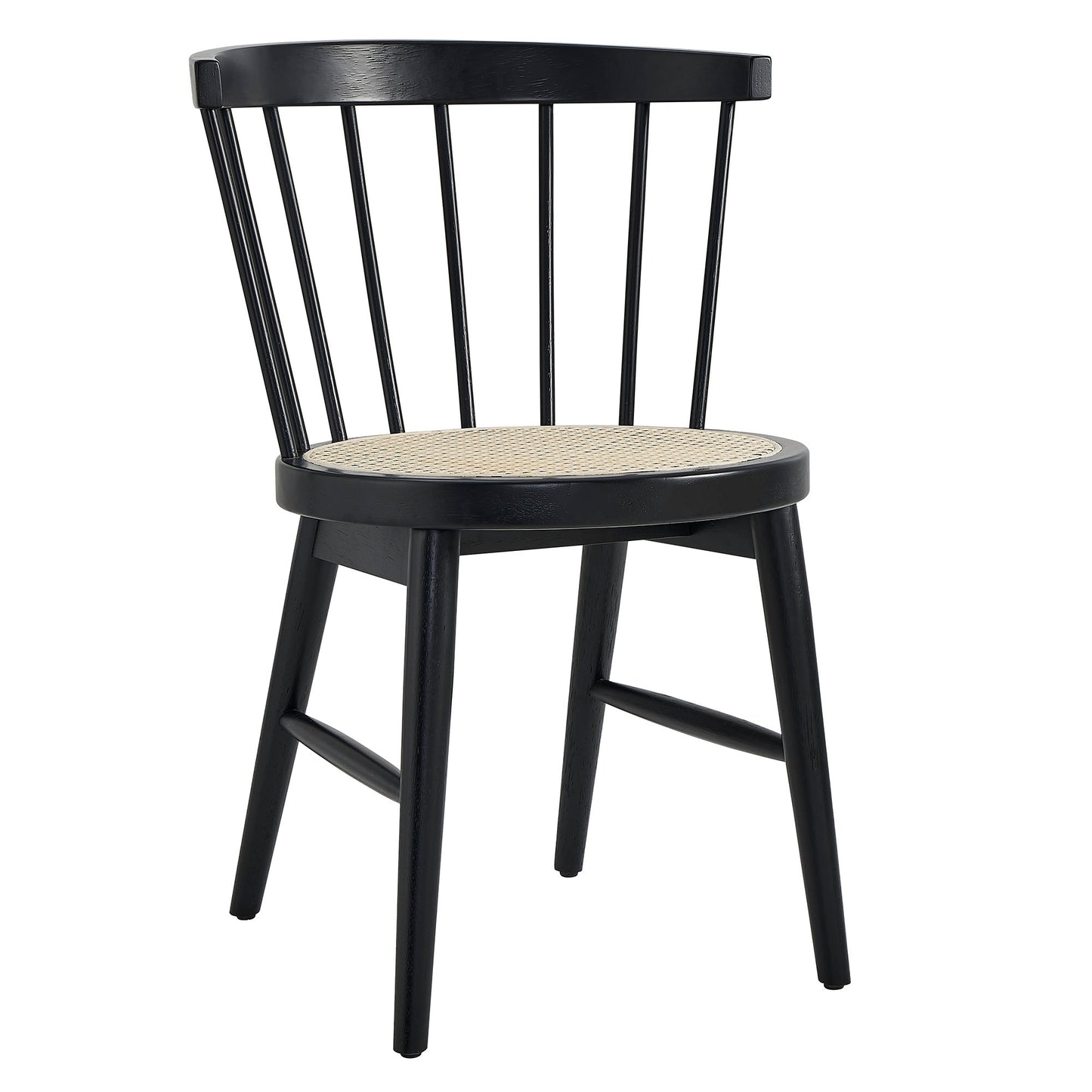 Lykke Curved Spindle Back Dining Chairs Set of 2 by Modway | Dining Chairs | Modishstore - 3
