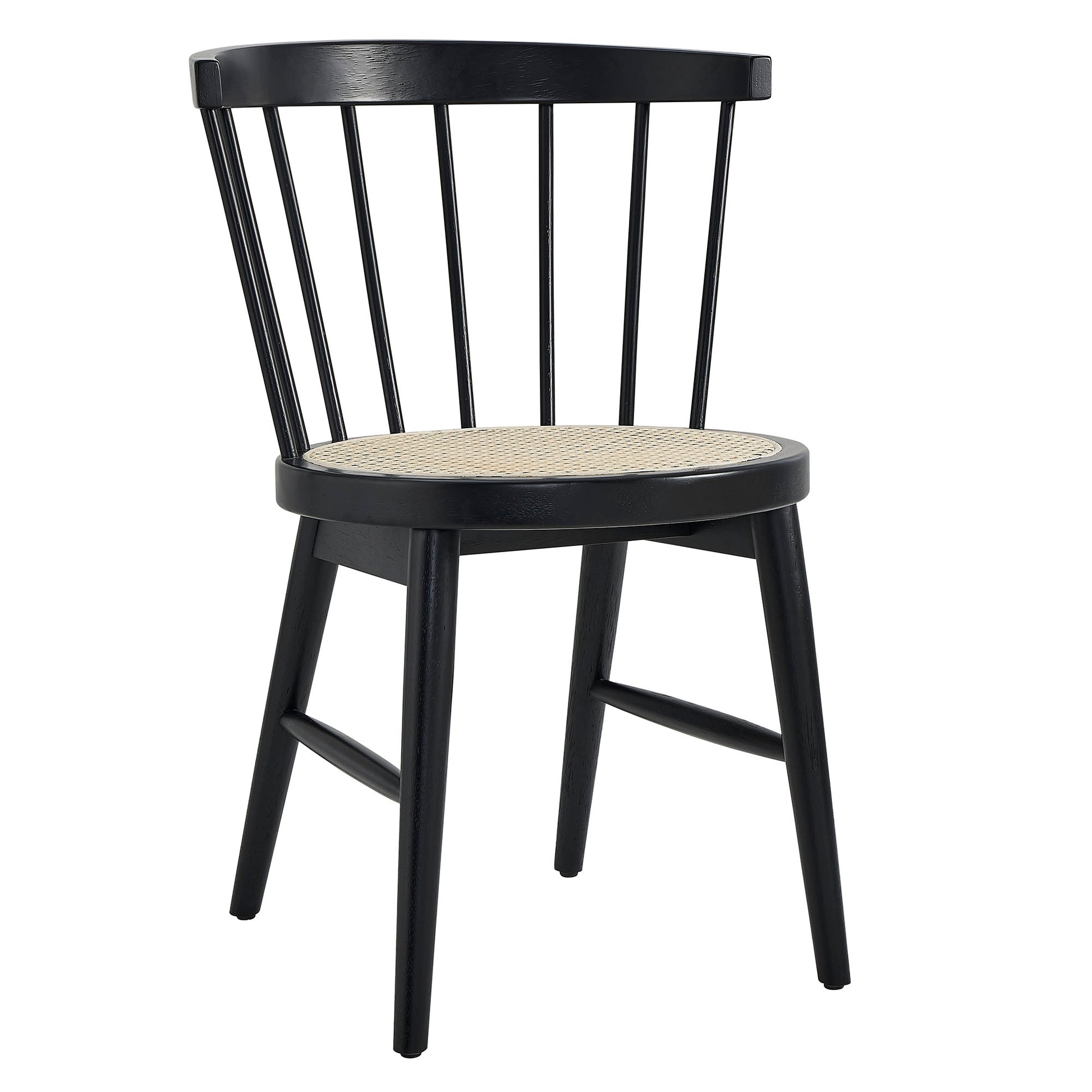 Lykke Curved Spindle Back Dining Chairs Set of 2 by Modway | Dining Chairs | Modishstore - 3