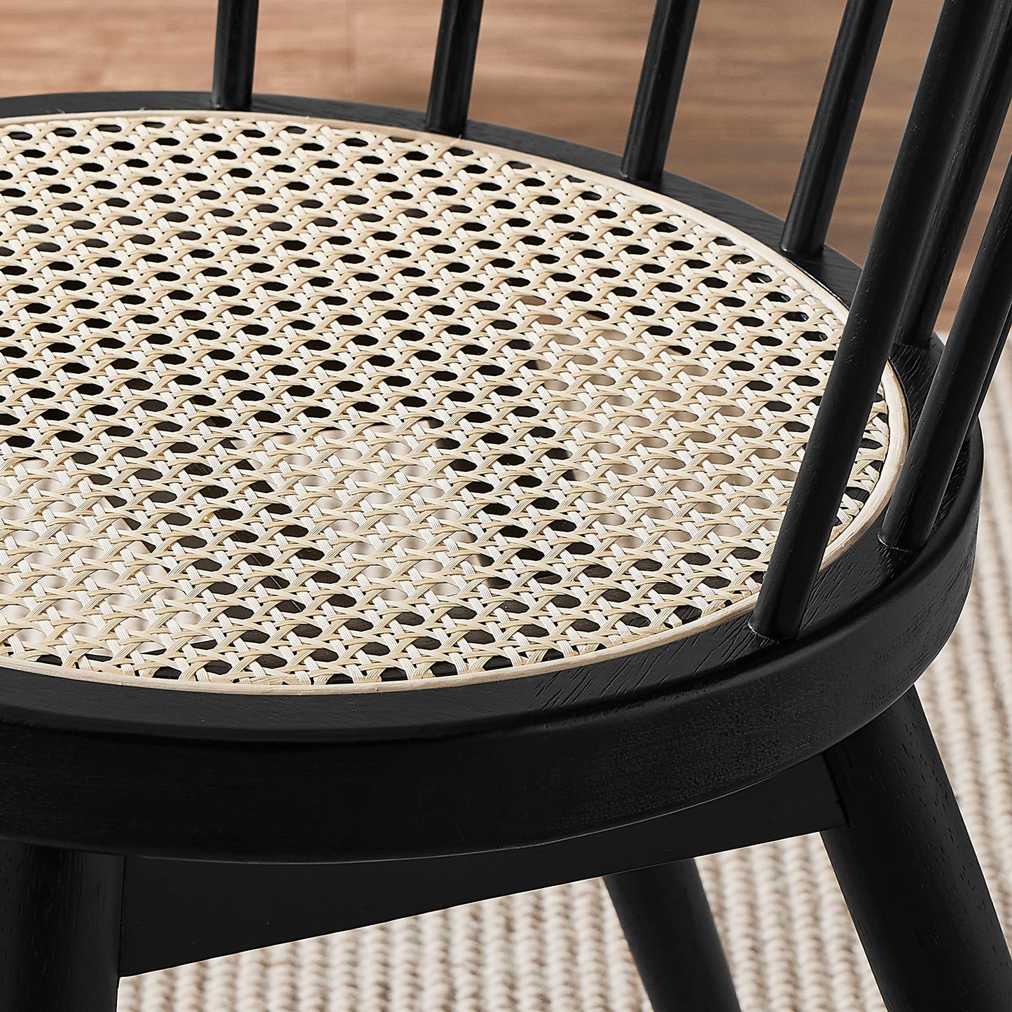 Lykke Curved Spindle Back Dining Chairs Set of 2 by Modway | Dining Chairs | Modishstore - 8