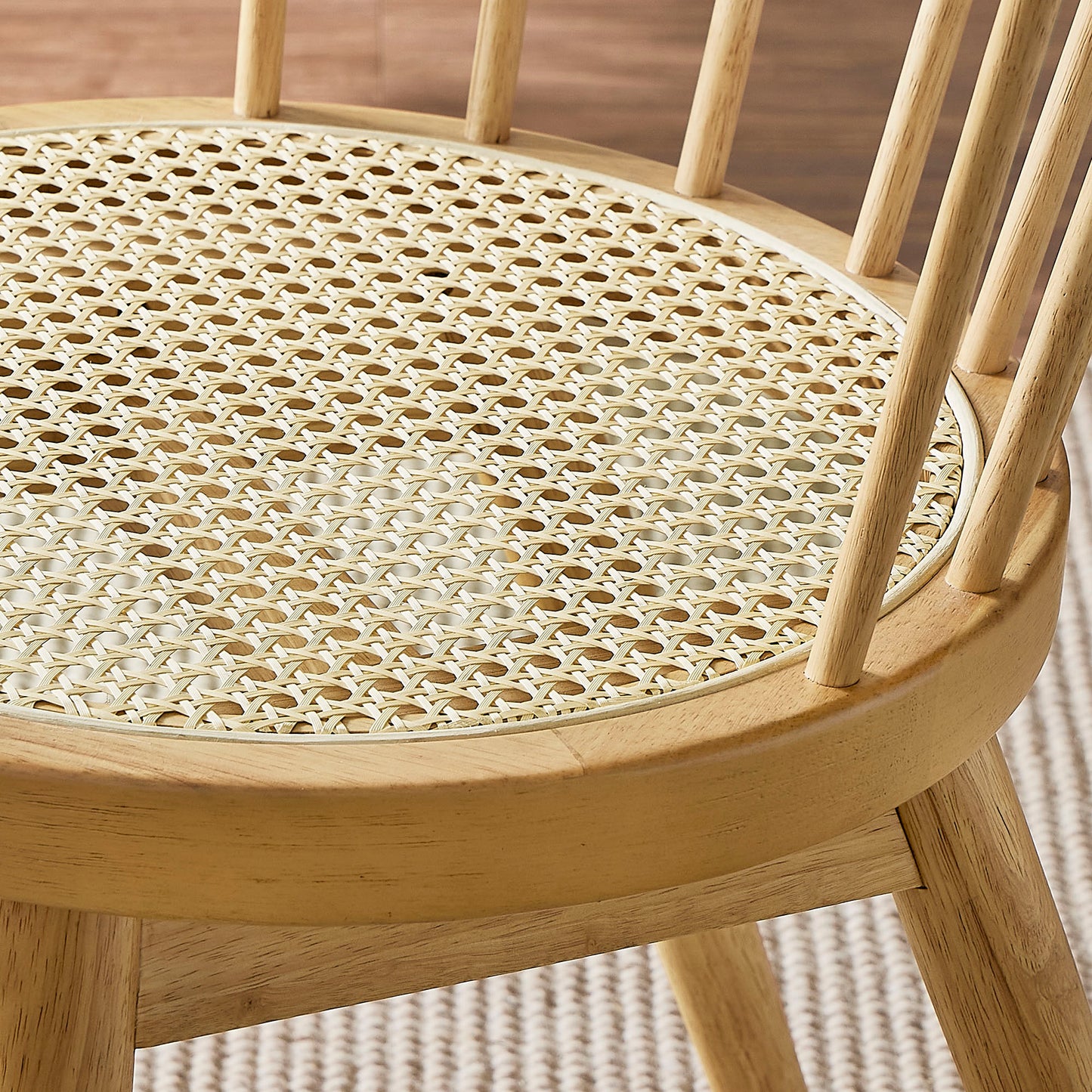 Lykke Curved Spindle Back Dining Chairs Set of 2 by Modway | Dining Chairs | Modishstore - 17
