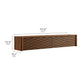 Emric Wave 71" Wall-Mounted TV Cabinet by Modway | TV Stands | Modishstore - 9