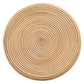 Tavi Hourglass Natural Rattan Round Side Table by Modway