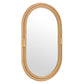 Corsica Oval Rattan Wall Mirror by Modway
