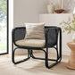 Ellis Natural Rattan Accent Armchair by Modway