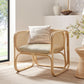 Ellis Natural Rattan Accent Armchair by Modway