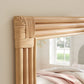 Corsica Curved Rectangle Rattan Wall Mirror by Modway
