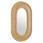 Sovana Oval Rattan Wall Mirror by Modway