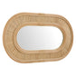 Sovana Oval Rattan Wall Mirror by Modway
