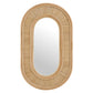 Sovana Oval Rattan Wall Mirror by Modway