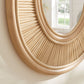 Sovana Oval Rattan Wall Mirror by Modway