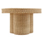 Ainsley 32 Inch Round Natural Rattan Coffee Table by Modway