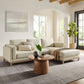 Roscoe Right-Facing Fabric Sectional Sofa with Chaise by Modway