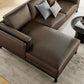 Roscoe Left-Facing Vegan Leather Sectional Sofa with Chaise by Modway