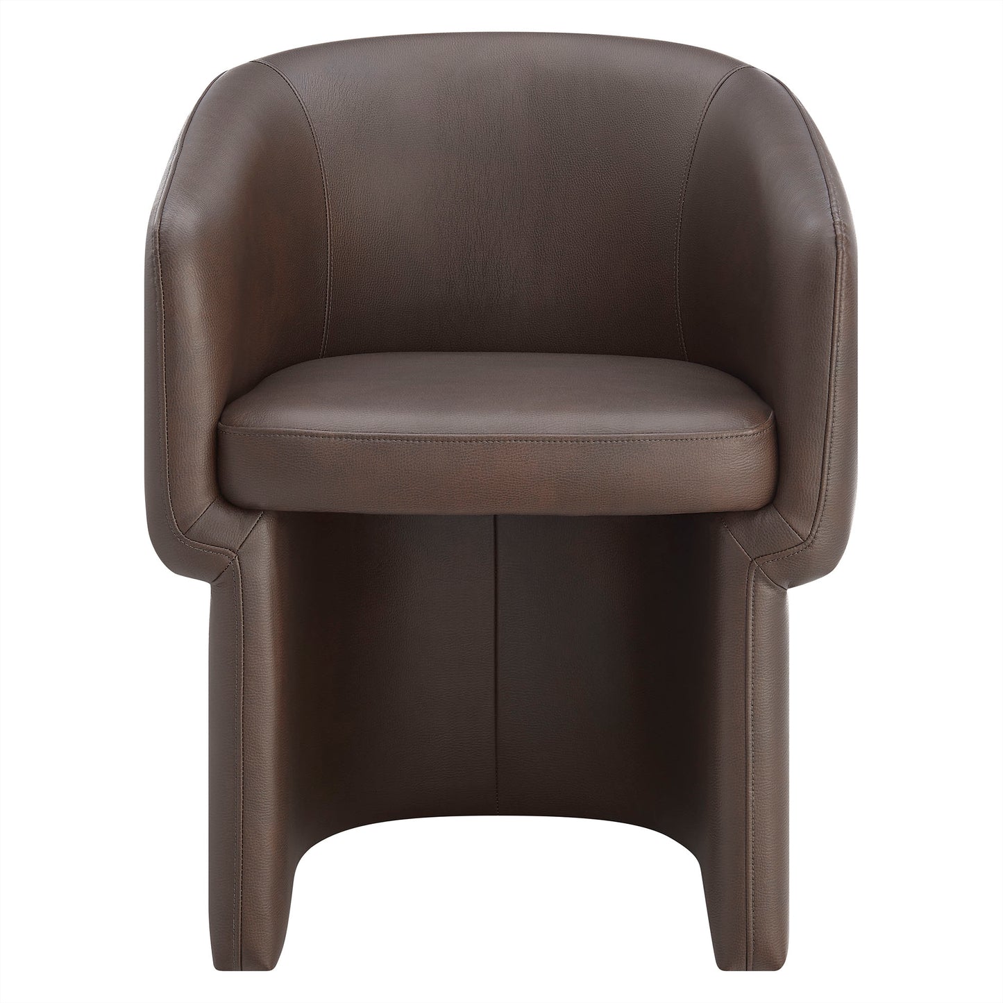 Verity Barrel Back Vegan Leather Dining Chair by Modway | Dining Chairs | Modishstore - 5