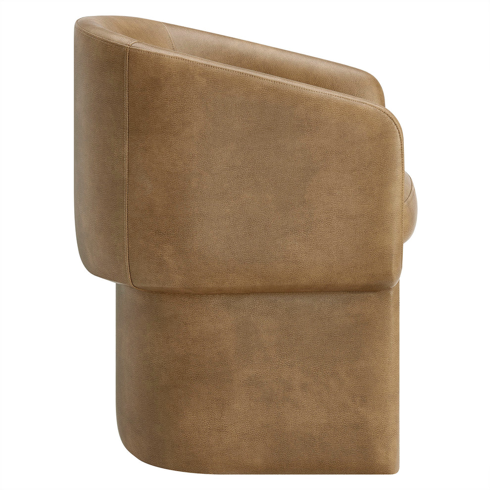 Verity Barrel Back Vegan Leather Dining Chair by Modway | Dining Chairs | Modishstore - 11