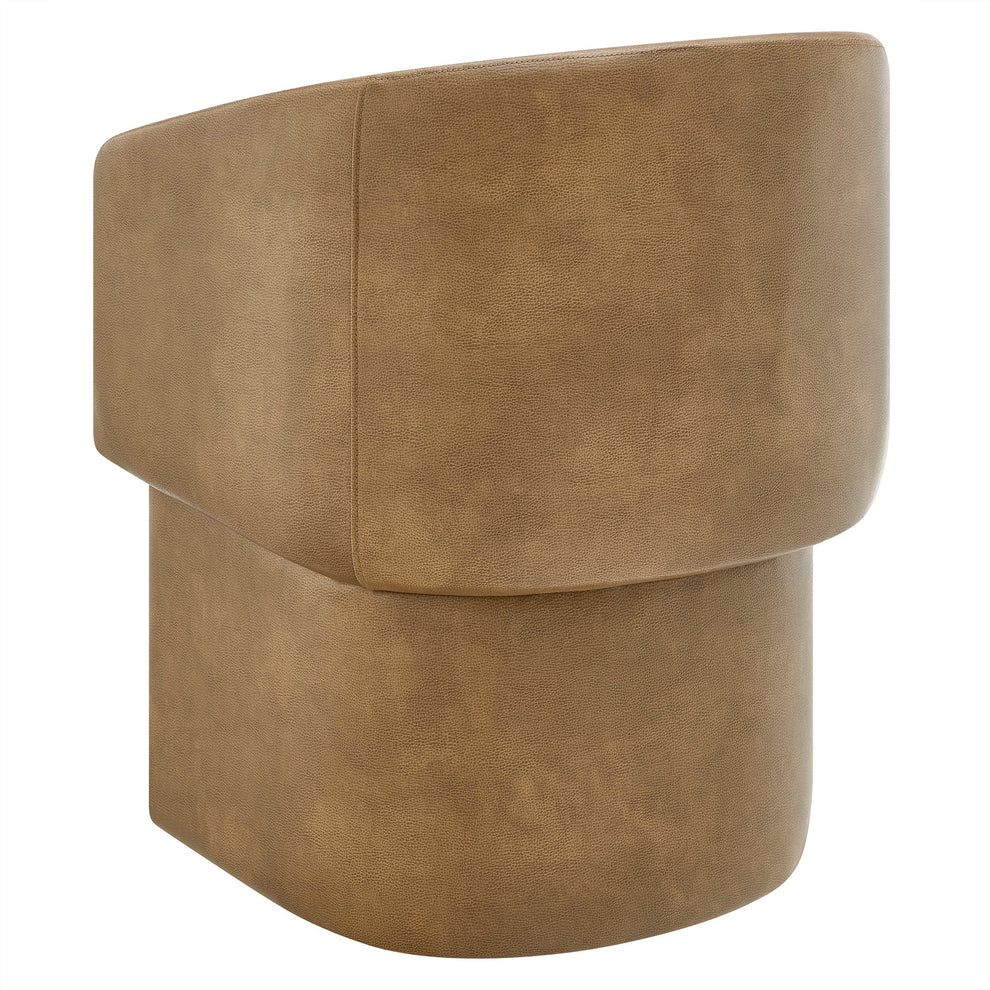 Verity Barrel Back Vegan Leather Dining Chair by Modway | Dining Chairs | Modishstore - 12