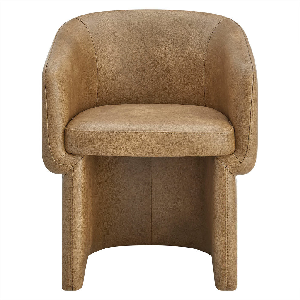 Verity Barrel Back Vegan Leather Dining Chair by Modway | Dining Chairs | Modishstore - 13