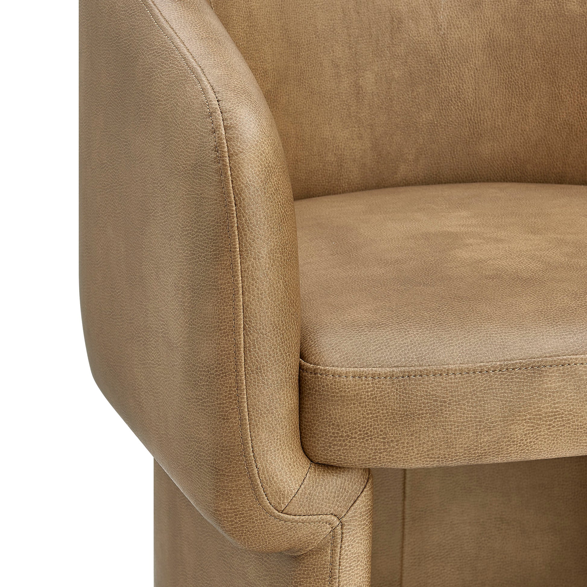 Verity Barrel Back Vegan Leather Dining Chair by Modway | Dining Chairs | Modishstore - 14