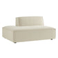 Restore Performance Fabric Upholstered Left-Facing Armless Modular Chaise by Modway