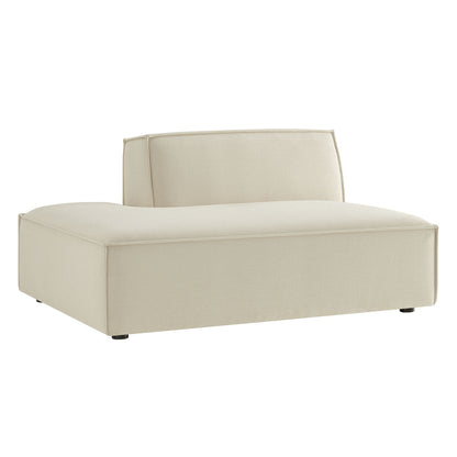 Restore Performance Fabric Upholstered Left-Facing Armless Modular Chaise by Modway