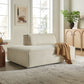 Restore Performance Fabric Upholstered Left-Facing Armless Modular Chaise by Modway