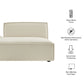 Restore Performance Fabric Upholstered Left-Facing Armless Modular Chaise by Modway