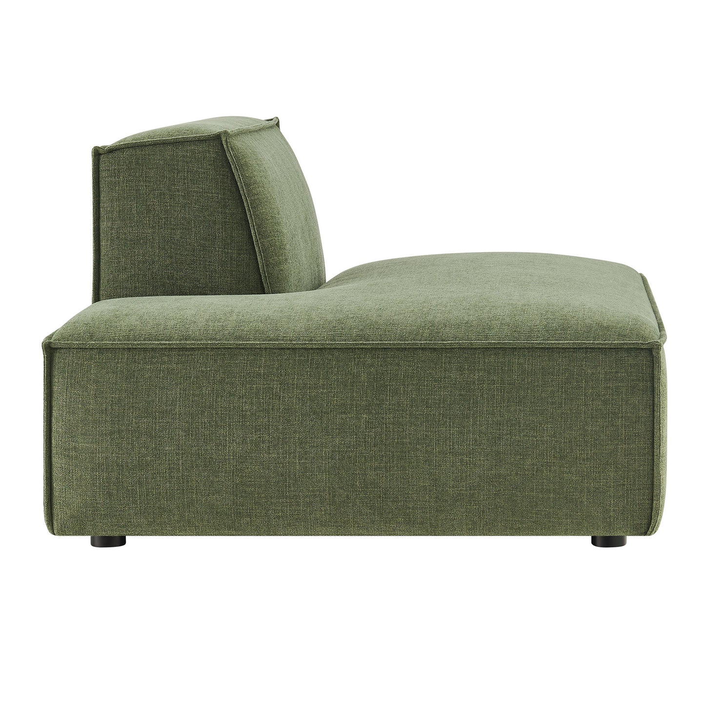 Restore Performance Fabric Upholstered Left-Facing Armless Modular Chaise by Modway