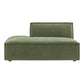 Restore Performance Fabric Upholstered Left-Facing Armless Modular Chaise by Modway