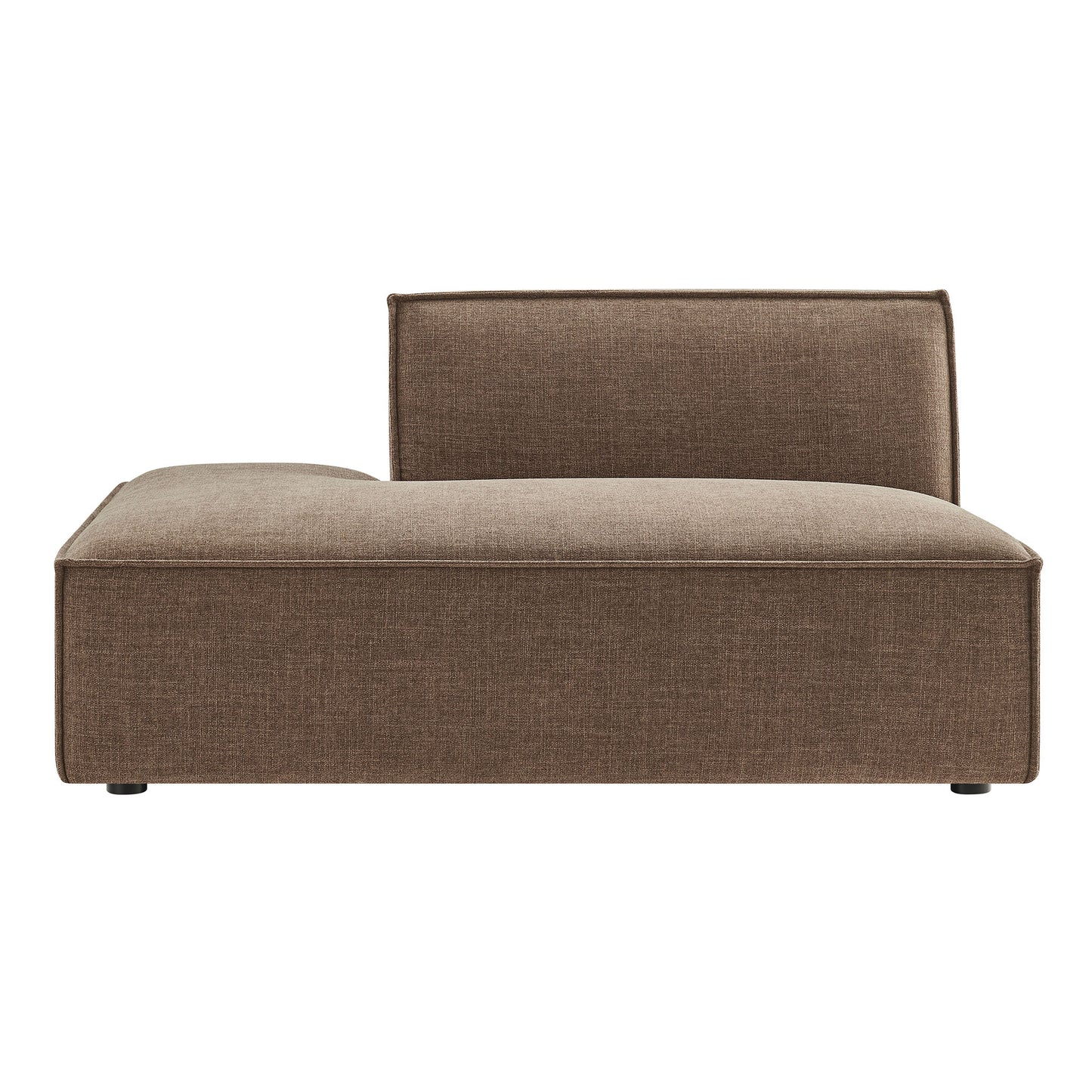 Restore Performance Fabric Upholstered Left-Facing Armless Modular Chaise by Modway