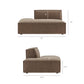 Restore Performance Fabric Upholstered Left-Facing Armless Modular Chaise by Modway