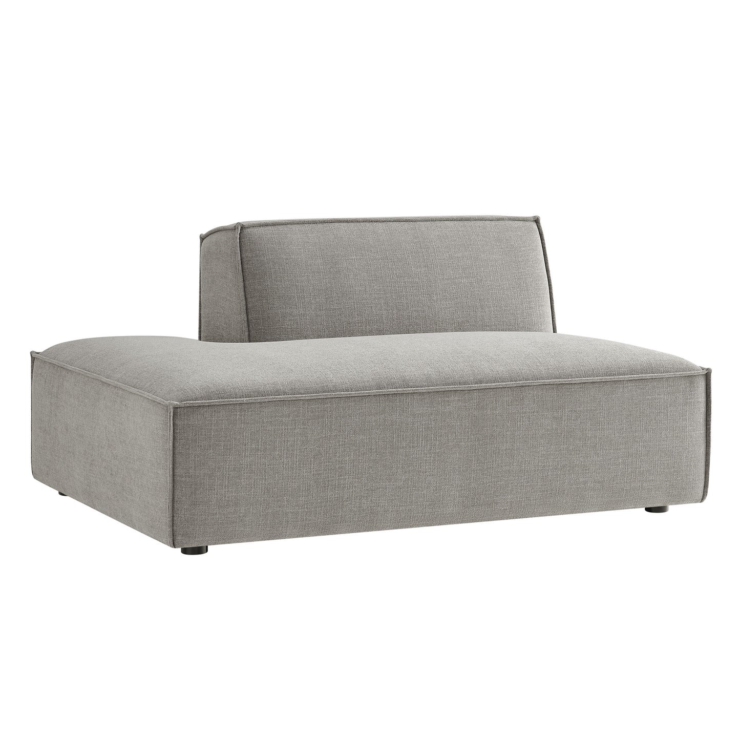 Restore Performance Fabric Upholstered Left-Facing Armless Modular Chaise by Modway