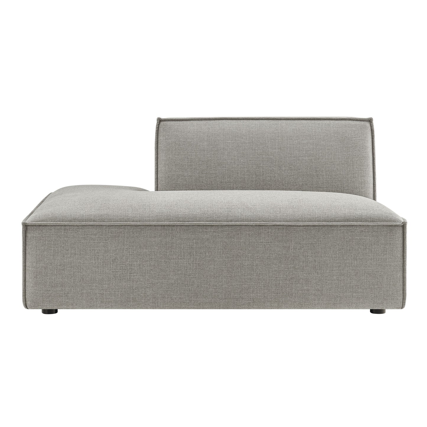 Restore Performance Fabric Upholstered Left-Facing Armless Modular Chaise by Modway