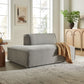 Restore Performance Fabric Upholstered Left-Facing Armless Modular Chaise by Modway