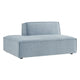 Restore Performance Fabric Upholstered Left-Facing Armless Modular Chaise by Modway