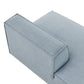 Restore Performance Fabric Upholstered Left-Facing Armless Modular Chaise by Modway